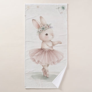Conjunto De Toalhas Juego de toallas infantiles con conejita tierna