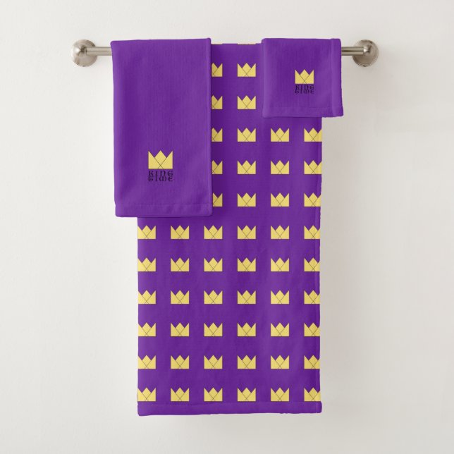 Conjunto De Toalhas King Time (Insitu)