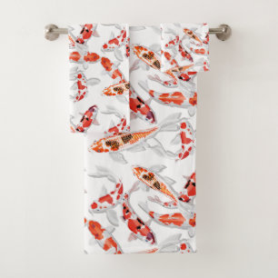 Conjunto De Toalhas Koi