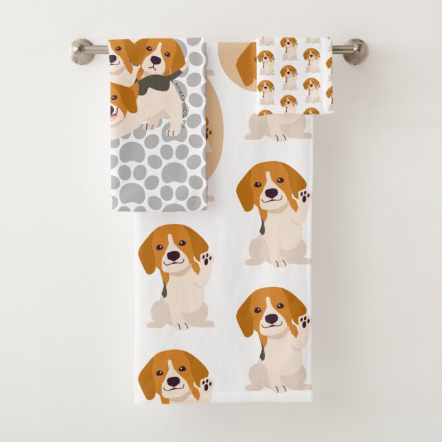 Conjunto De Toalhas Kooikerhondje Dog Lovers (Insitu)