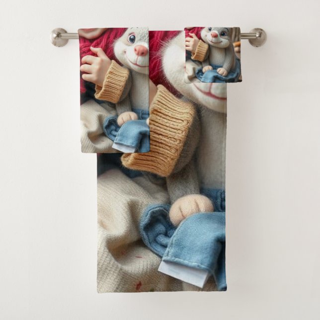 Conjunto De Toalhas Kuschelfreunde im Herbstzauber (Insitu)