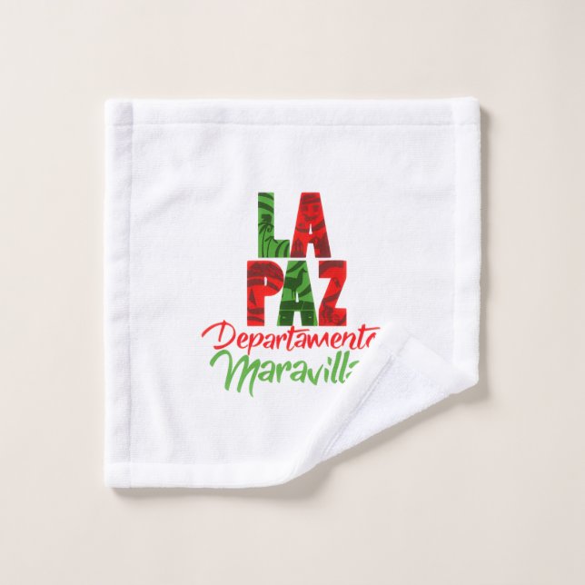 Conjunto De Toalhas La Paz departamento maravilla (Pano de lavar)