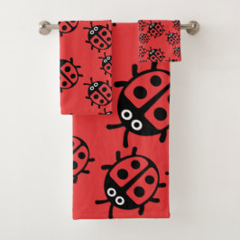 Conjunto De Toalhas ladybird E Ladybug