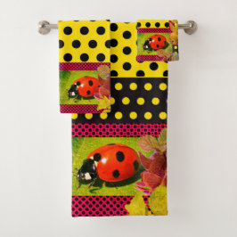 Conjunto De Toalhas Ladybug Luck