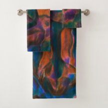 Lâminas azuis e amassadas de cobre envelhecido