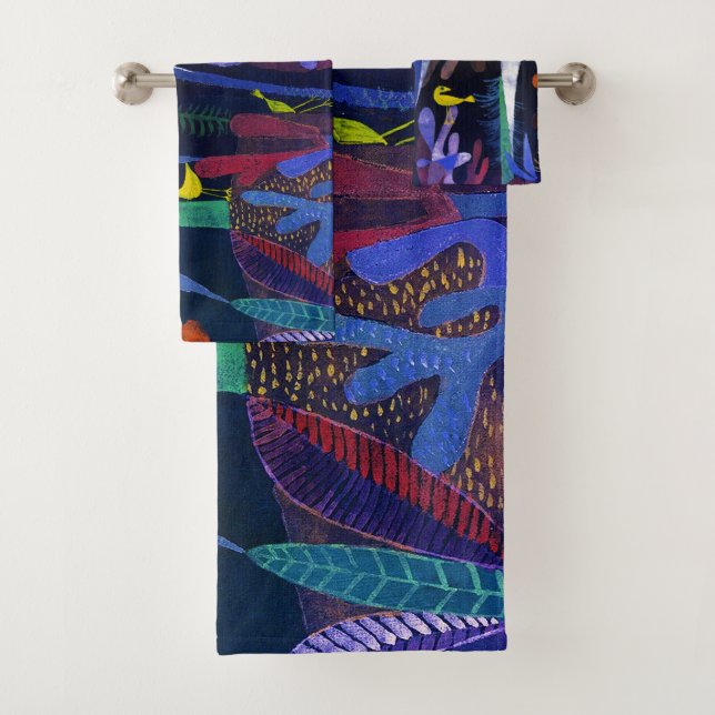 Conjunto De Toalhas Landscape with Yellow Birds, Paul Klee (Insitu)