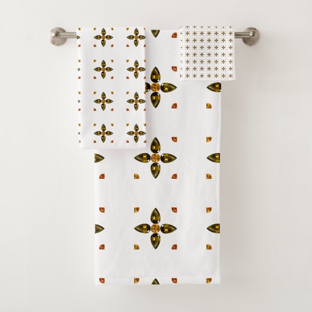 Conjunto De Toalhas Laranja (Insitu)
