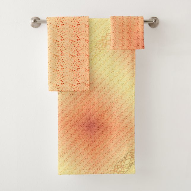 Conjunto De Toalhas Laranja (Insitu)