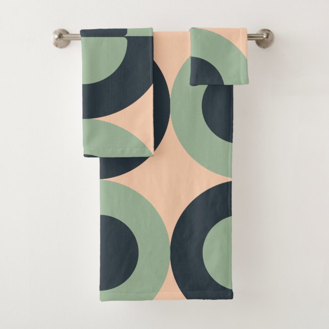 Conjunto De Toalhas Lata Moderna de Limão do Século médio (Insitu)