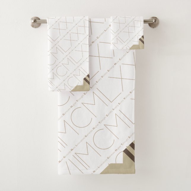 Conjunto De Toalhas Latte (Insitu)