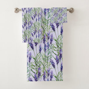 Conjunto De Toalhas Lavanda