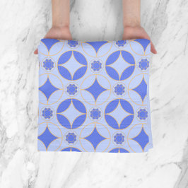 Conjunto De Toalhas lavanda azul - padrão Deco clássico