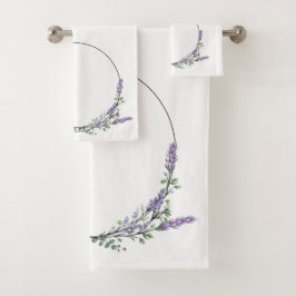 Conjunto De Toalhas Lavanda e Eucalyptus