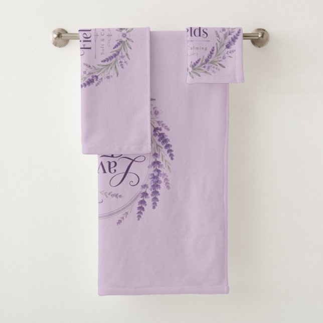 Conjunto de Toalhas Lavender Fields (Insitu)