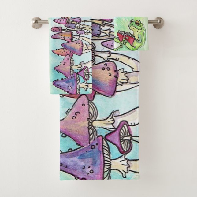 Conjunto De Toalhas Leitura de Sapo Storybook (Insitu)