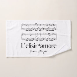 Conjunto De Toalhas L'elisir d'amore 2