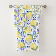 Lemon Motif Love White