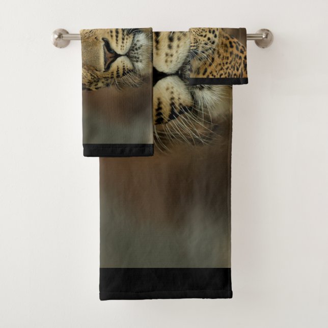 Conjunto De Toalhas Leopardo (Insitu)
