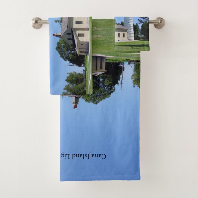 Conjunto de toalhas leves da ilha Cana (Insitu)