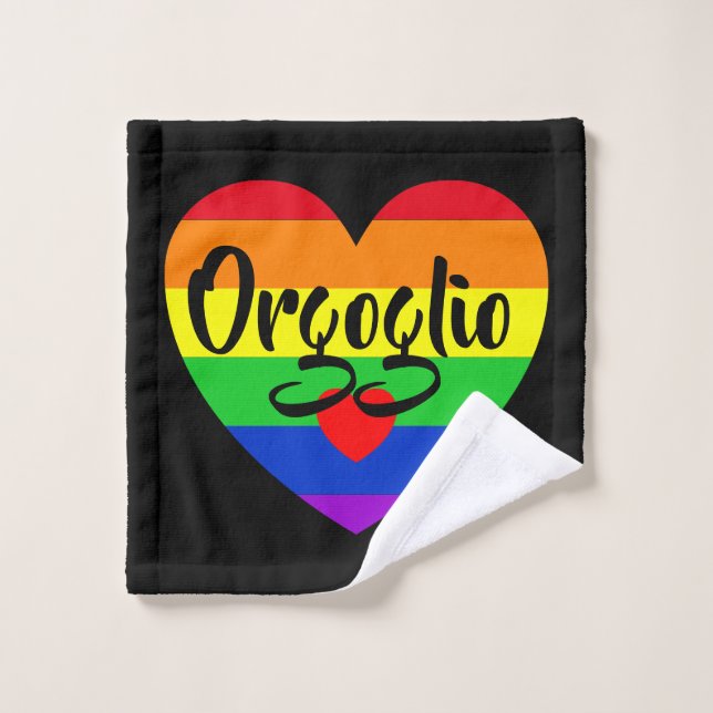 Conjunto De Toalhas #LGBT #love #orgulde #gay #liberdade #parada (Pano de lavar)