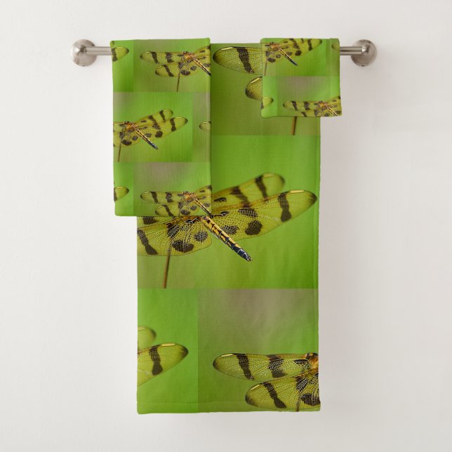 Conjunto De Toalhas Libélula dourada (Insitu)