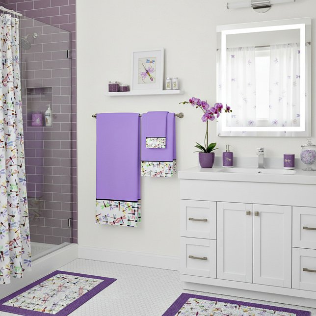 Conjunto De Toalhas libélulas coloridas (Criador carregado)