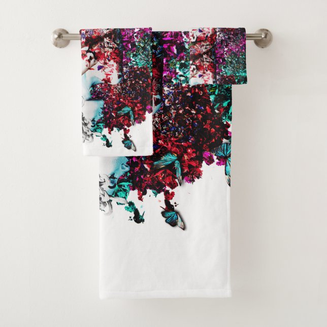 Conjunto De Toalhas Like Flowering Flowers (Insitu)