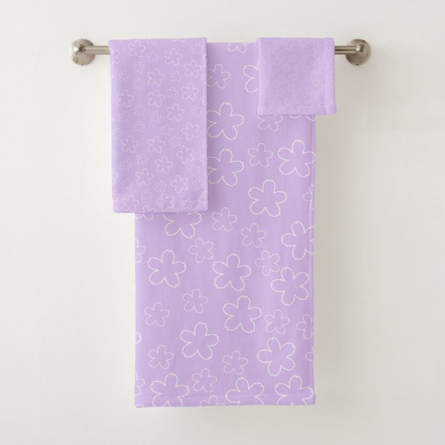 Conjunto De Toalhas Lilac Blossom (Insitu)