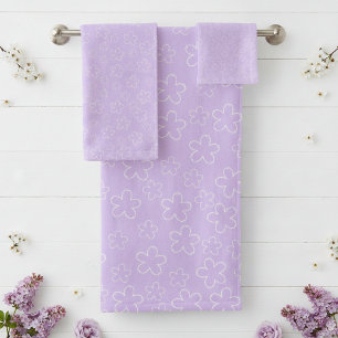 Conjunto De Toalhas Lilac Blossom