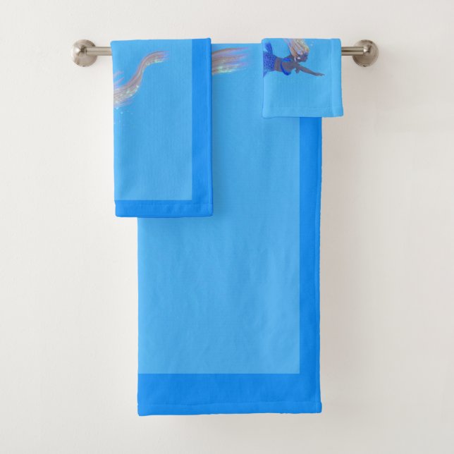 Conjunto De Toalhas Lilith Siren Mermaid (Insitu)
