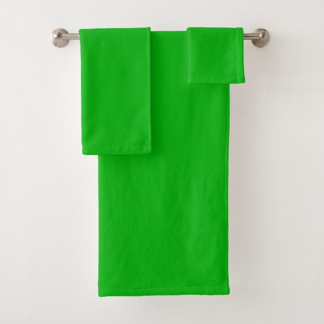 Conjunto De Toalhas Lima Verde Pavão (Insitu)
