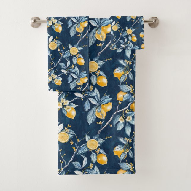Conjunto De Toalhas Limoneta Campo Francês  (Insitu)