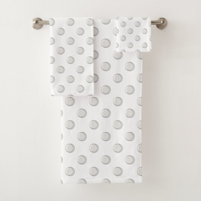 Conjunto De Toalhas Limpar bolinhas de bolhas (Insitu)