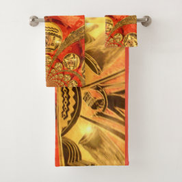 Conjunto De Toalhas Linda África