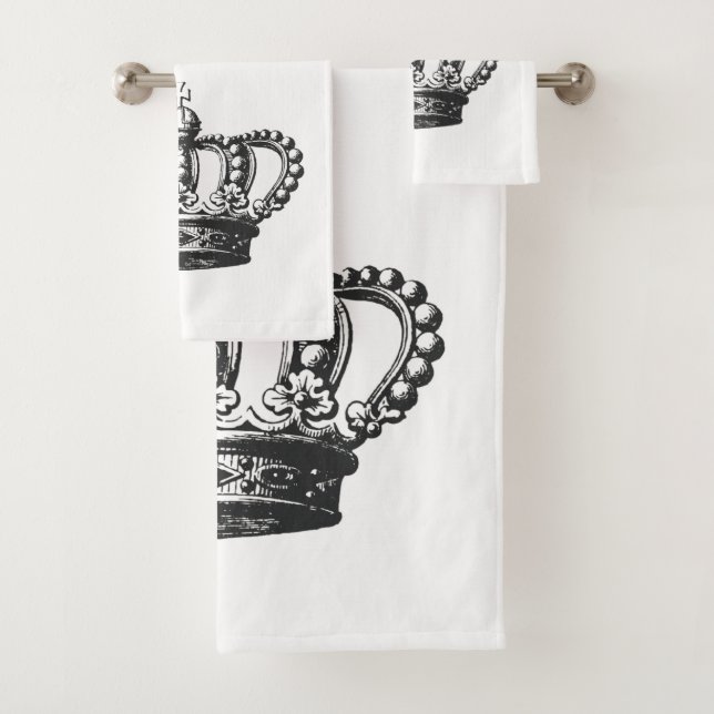 Conjunto De Toalhas Linda Coroa (Insitu)