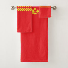 Conjunto De Toalhas Lines of Stars Towel