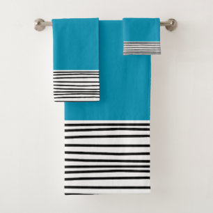 Conjunto De Toalhas Linhas abstrato