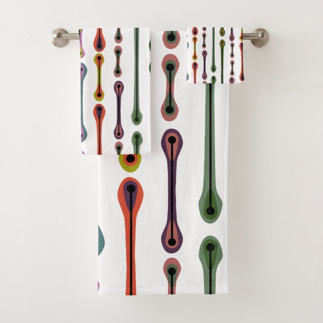 Conjunto De Toalhas Linhas Atômicas (Insitu)