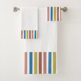 Conjunto De Toalhas Linhas distribuídas