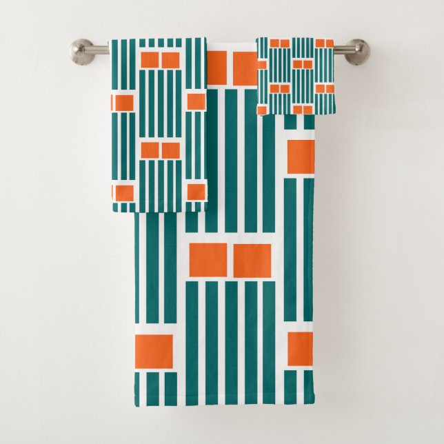 Conjunto De Toalhas Linhas e Caixas de Teto (Insitu)