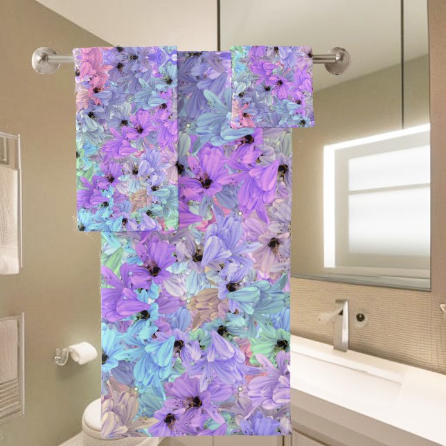 Conjunto De Toalhas Lírios com abelhas (Criador carregado)