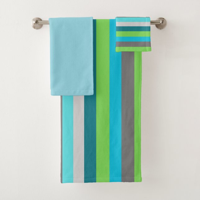 Conjunto de toalhas listradas (Insitu)