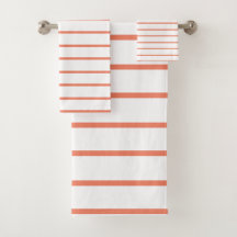 Listras finas decorativas de salmão