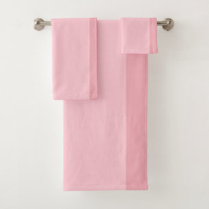 Conjunto De Toalhas Listras rosadas e roxas