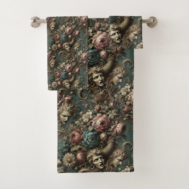 Conjunto De Toalhas Litania de Aristocratas - Vitoriano Gótico (Insitu)