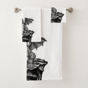 Conjunto De Toalhas Little Golem Gargoyle