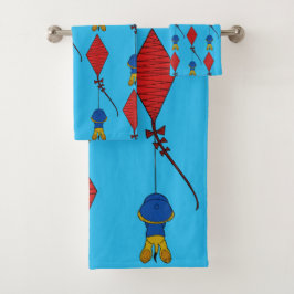 Conjunto De Toalhas Livro de Imagens Ferald