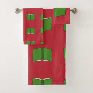 Conjunto De Toalhas Livro Verde da Cartoon