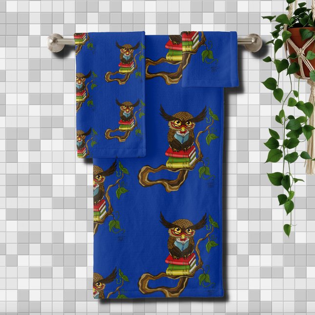 Conjunto De Toalhas Livros de Coruja (Criador carregado)