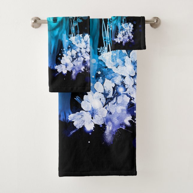 Conjunto De Toalhas Lobo surpreendente (Insitu)